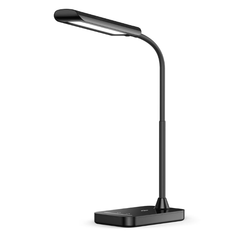 TaoTronics LED Desk Lamp 386 Lumen – Flexible Gooseneck – Black