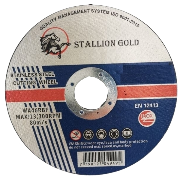 Stallion – Grinding Disc – Steel (115mm x 7.5mm) – Bulk Pack of 10 Disks