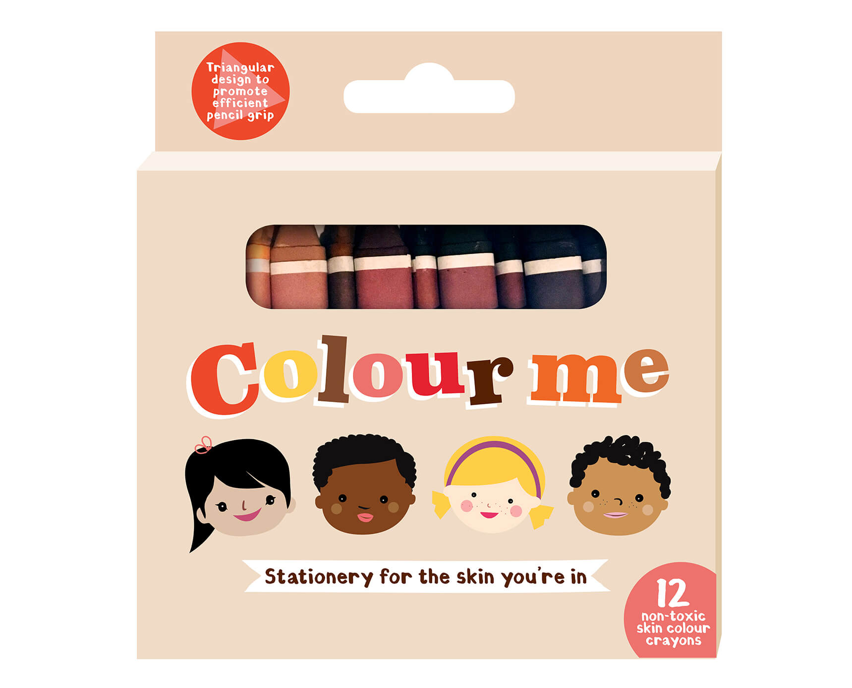Colour Me Skin Tone Crayons – 3 Pack