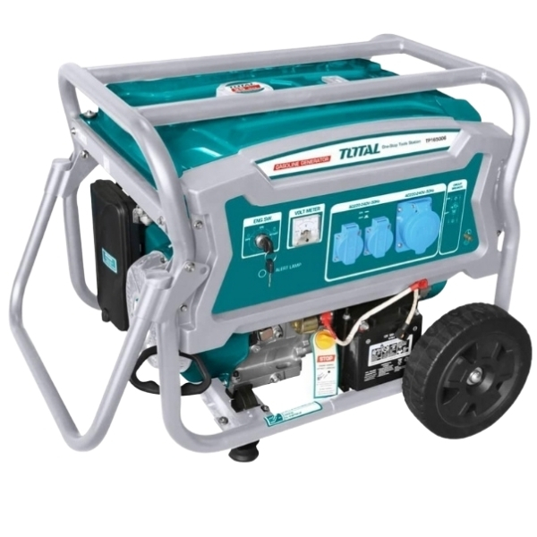 Total – Generator / Wheeled Power Gasoline Generator – (6.5 Kw)