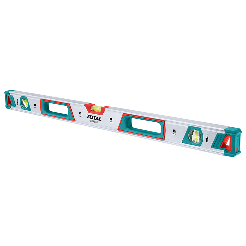 TOTAL Spirit level 120cm (With Powerful Magnets)