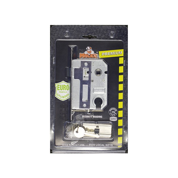 Mackie Brass Body Profile Cylinder Lock
