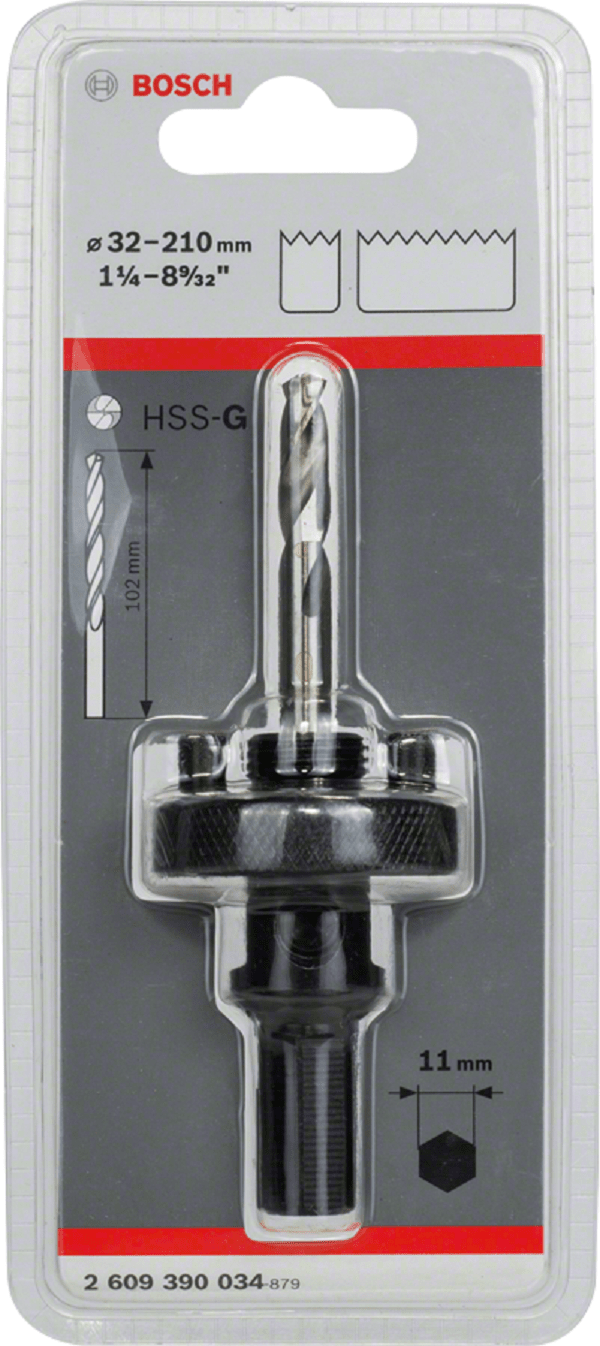 Hexagon socket adapter 5/8″ – 18 UNF, 32-210 mm