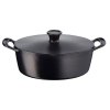 Jamie Oliver Cast Iron Oval Stew Pot 30x22cm 5.1 Litre Jamie Oliver Cast Iron Oval Stew Pot 30x22cm 5.1 Litre