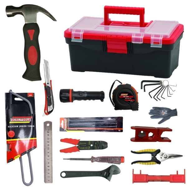 Qualitools – Tool Box Set – 32cm (70 Pieces)