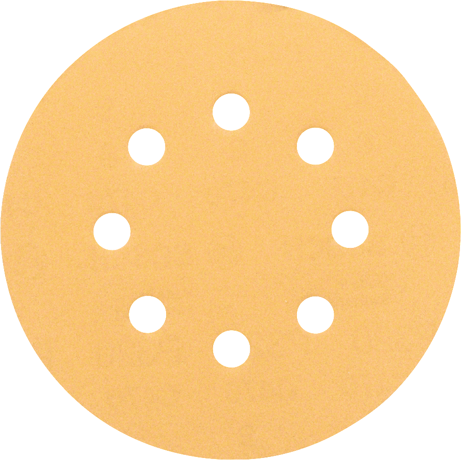 Best Wood+Paint random orbital sanders 125 mm 320 8 holes 5 Piece
