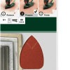 For multi-sanders 95 x 135 mm 80 5 Piece For multi-sanders 95 x 135 mm 80 5 Piece