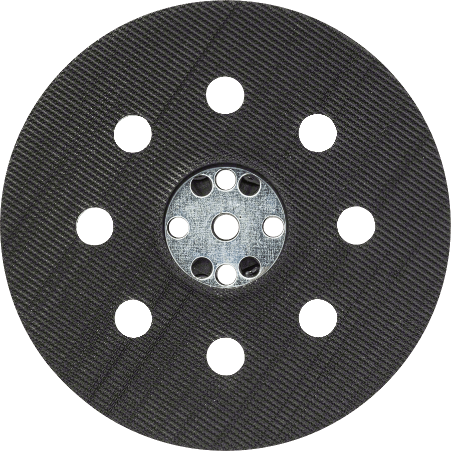Sanding pad medium-hard for random orbital sanders 115 mm
