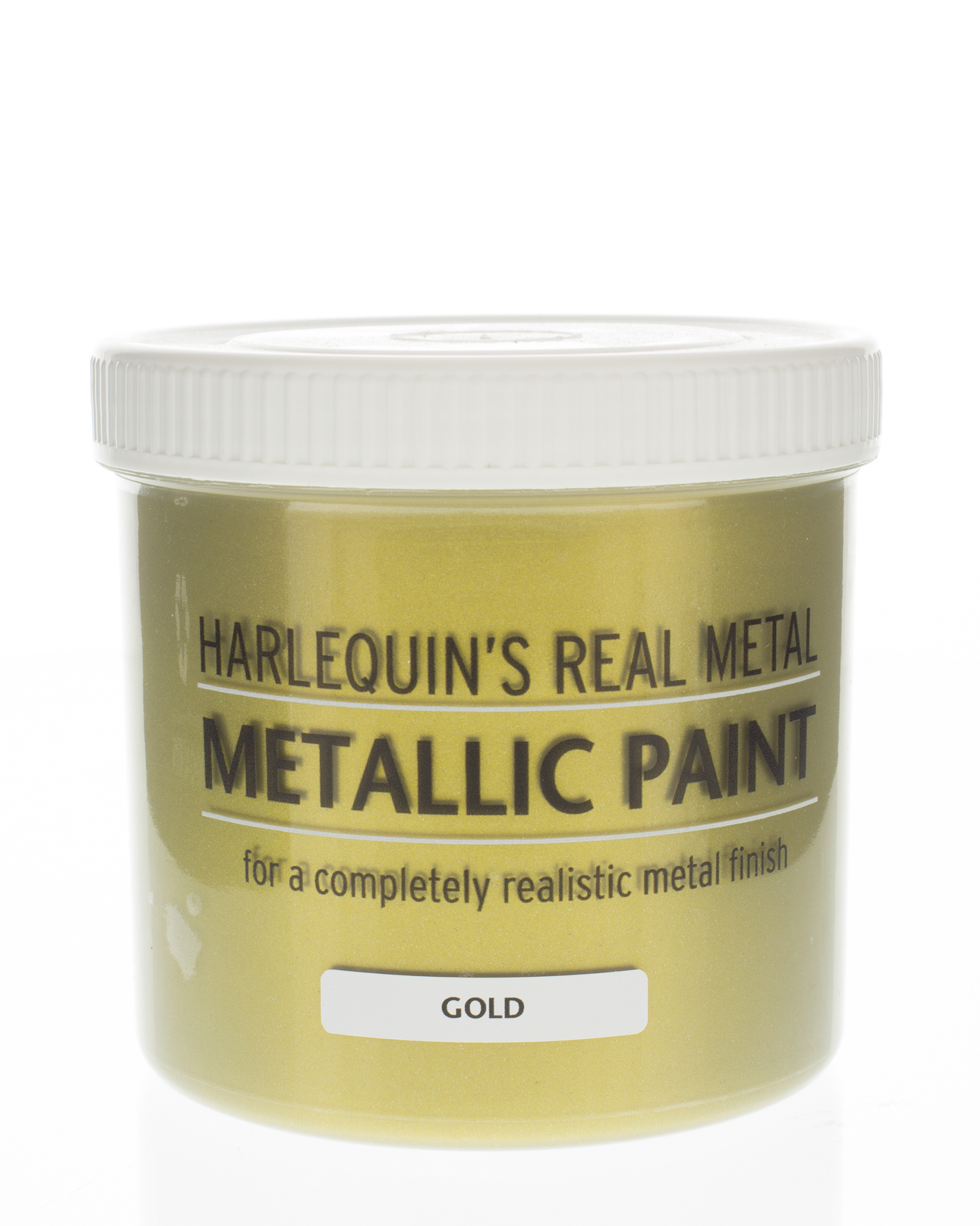 Harlequin – Metallic Paint / Real Metal Metallic Paint – 500ml – Gold