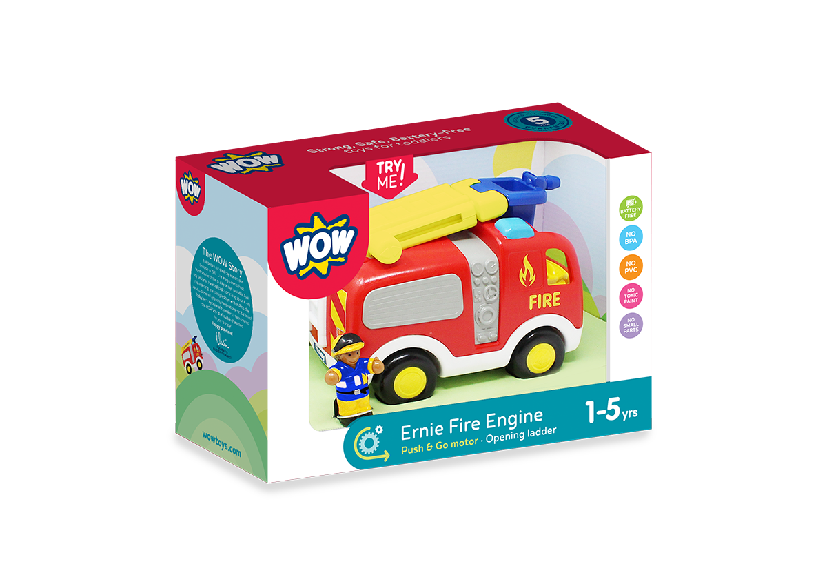Wow Toys Ernie Fire Engine NEW