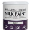 Harlequin – Milk Paint for Furniture, Walls & Decorative Items – 1 Litre – Berry Harlequin – Milk Paint for Furniture, Walls & Decorative Items – 1 Litre – Berry