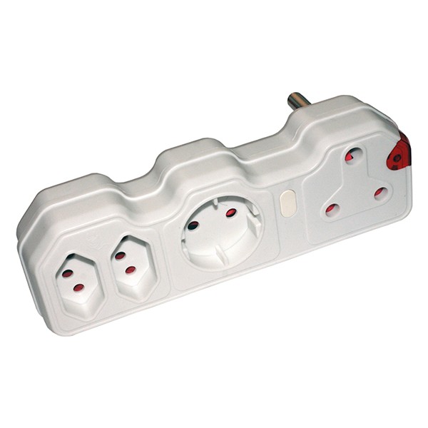 Bulk Pack 2 x Current 1X Schuko Adaptor – 1 x 16 Amp – 2 x 5 Amp
