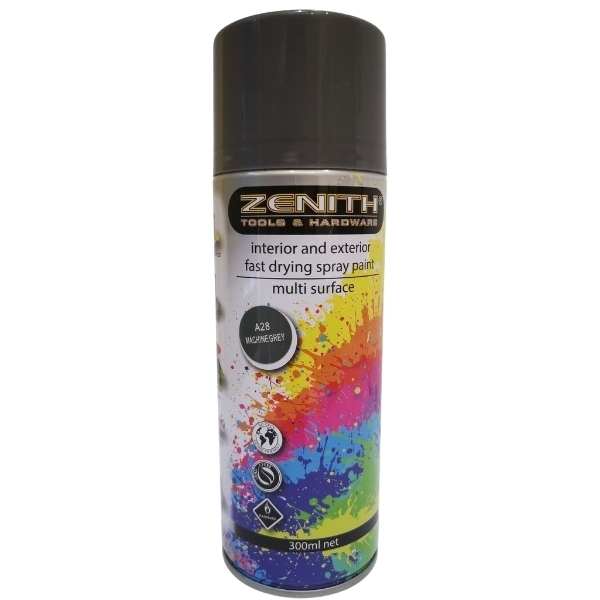 Zenith – Spray Paint – 300ml (Grey Primer – A10)