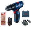 Bosch-Cordless Impact Drill (GSB 120-LI) & Alpen Masonry Drill Bits(3Piece) Bosch-Cordless Impact Drill (GSB 120-LI) & Alpen Masonry Drill Bits(3Piece)