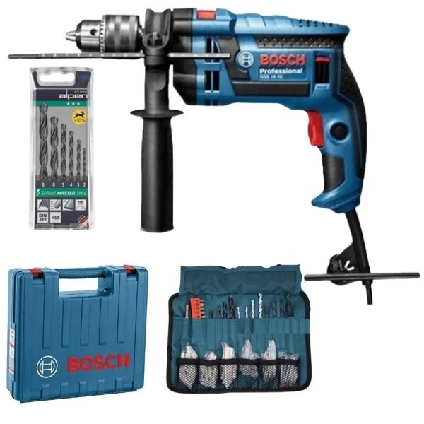 Bosch – Impact Drill (GSB 16 RE) & Alpen Sprint Master Bits (6Piece)