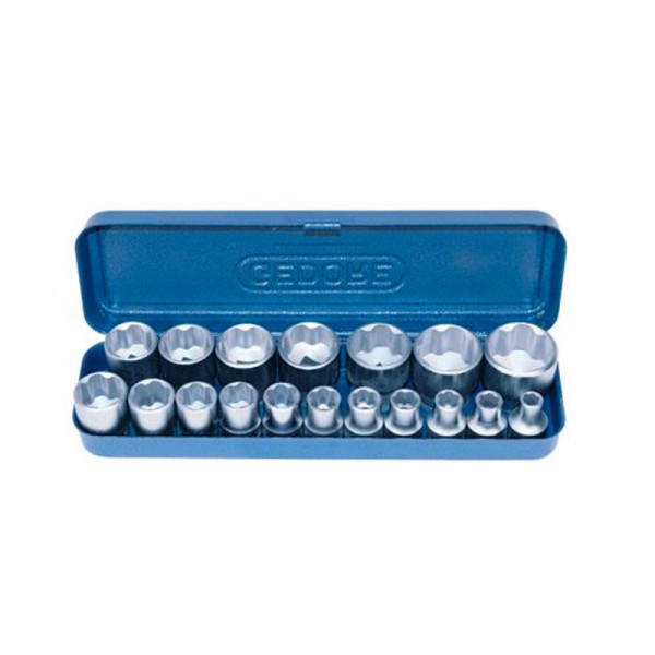 Gedore Socket Set – C19Mk – 8mm-32mm – 18 Piece