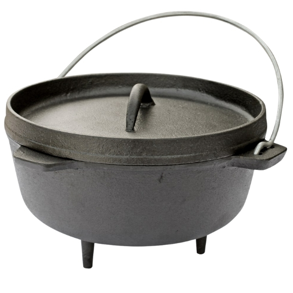 LK’s – Bake Pot (3-Legged Bake Pot) – Size: No. 12 (5 Litres)