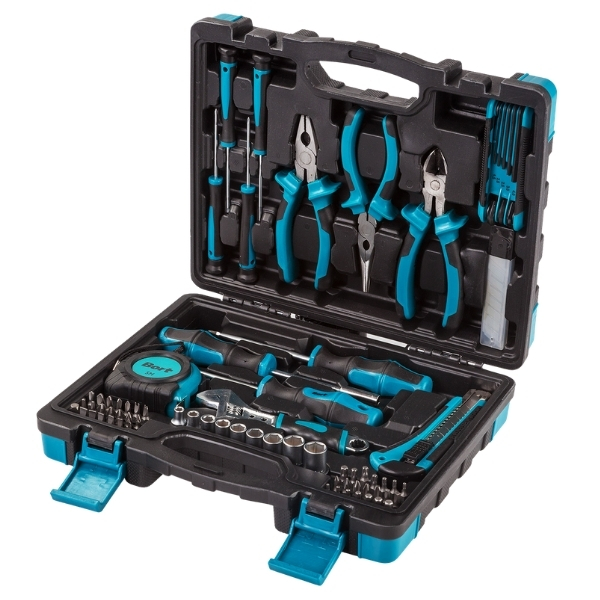 Bort – DIY Hand Tool Set / Household and Hobby Tool Kit – 83 Piece
