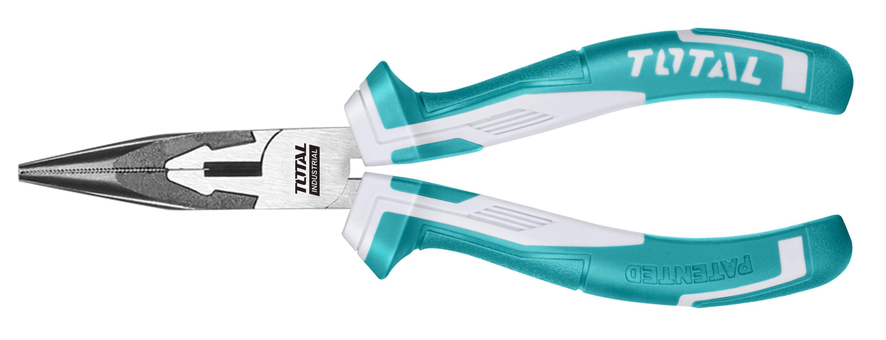 Total Tools 2Pcs Long Nose Pliers 160mm (6″) Two Colour