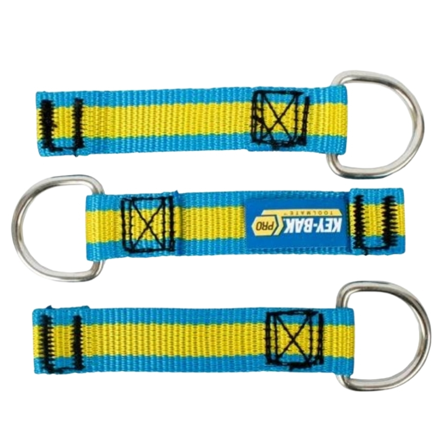 Key-Bak – Strap / Tool Attachment with D-Ring – (Pack of 3)