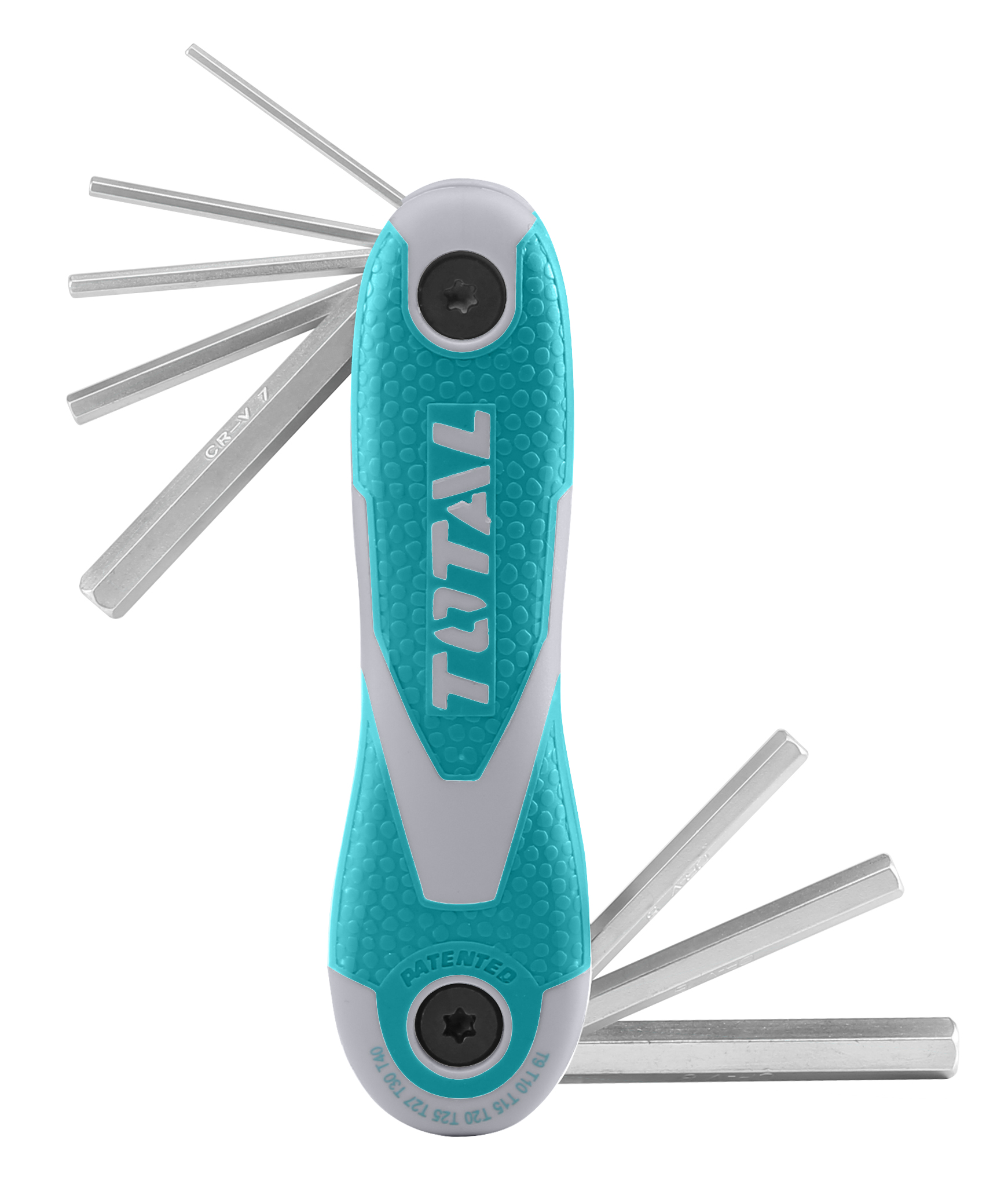 Total Tools Hex Key (Pocket) 8Pcs 2-8mm (2 Sets)