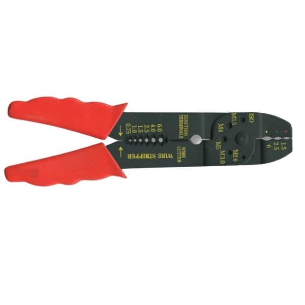 Qualitools – Crimping Wire Stripper/Crimping Tool/Wire Stripper (150mm)