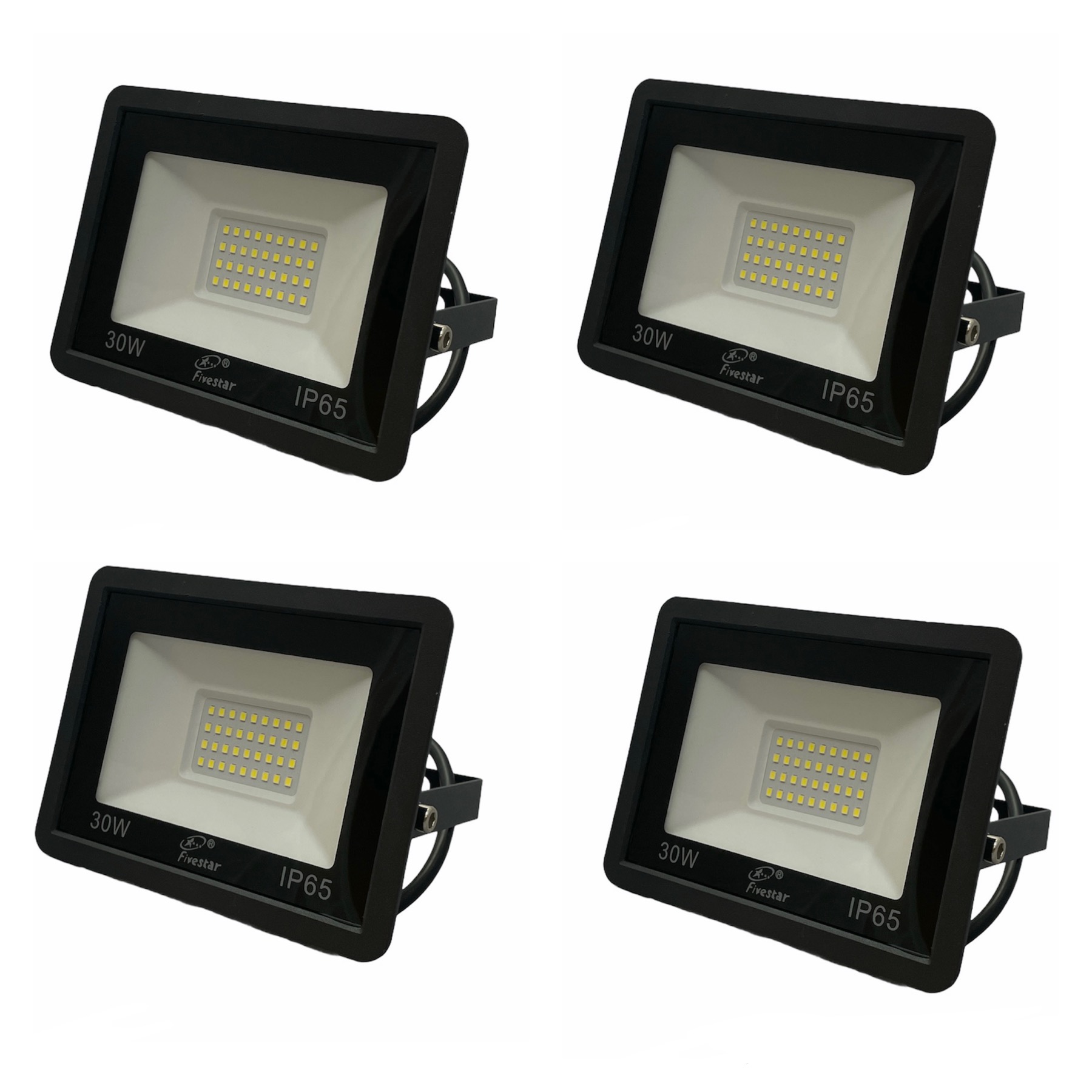 30w LED Floodlight – Set Of 4