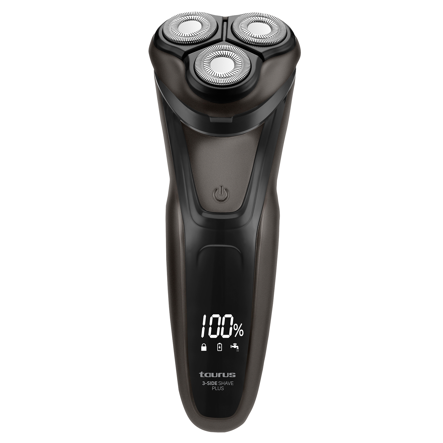 Taurus Shaver Cordless Brown 5V 3-Side Shave Plus