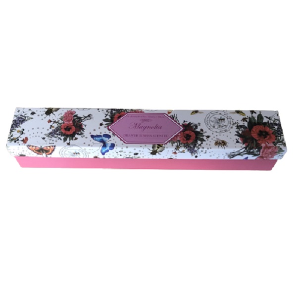 Drawer Liners Scented in Gift Box – Magnolia, 6 Sheets (42x58cm each)