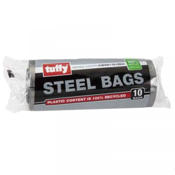 Tuffy Steel Bag On Roll – 10 Per Pack