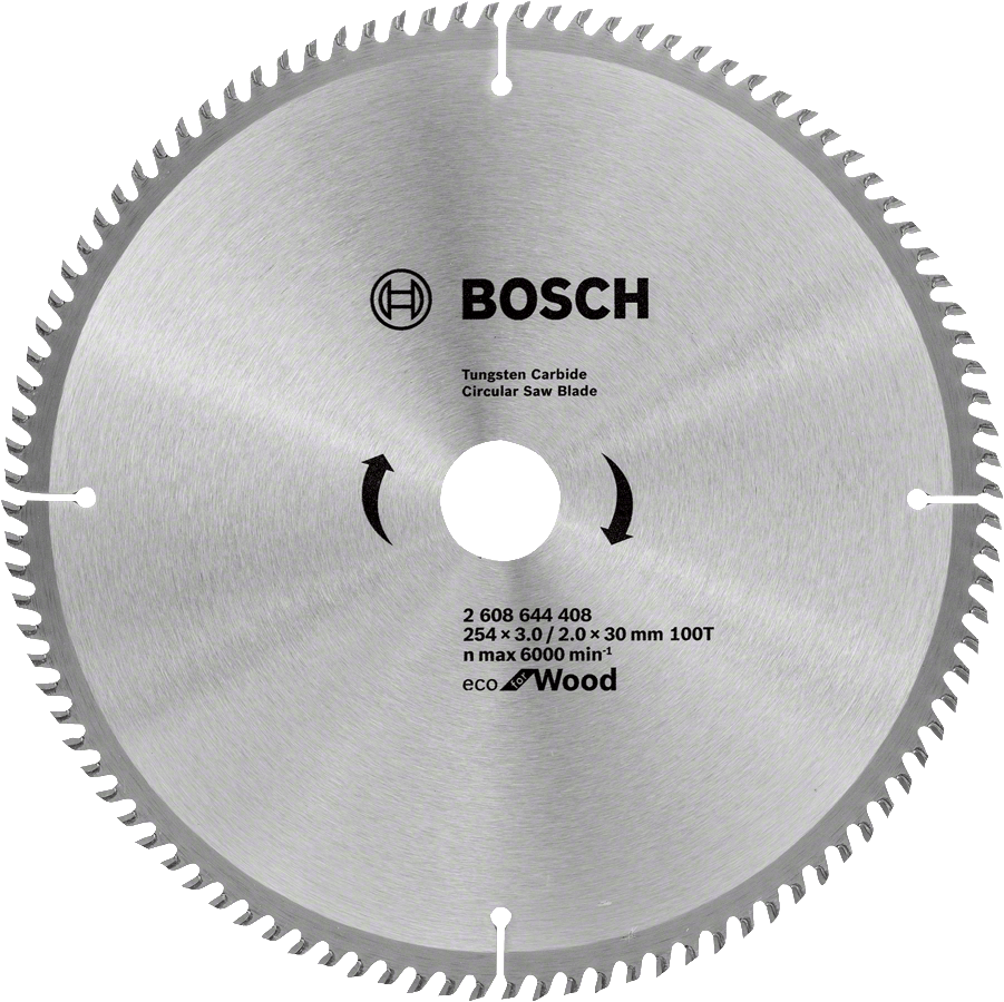 ECO line for Wood 254 x 30 x 3,0/2,0 mm, 100