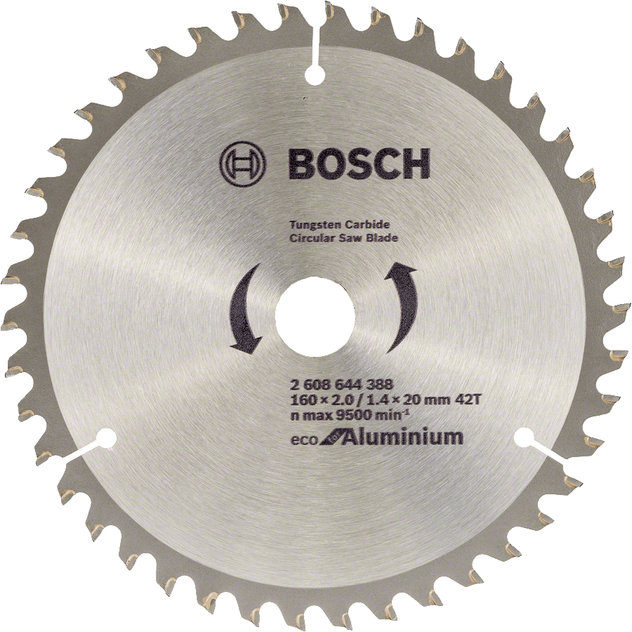 ECO line for Aluminum 160 x 20 x 2,0,1,4 mm, 42
