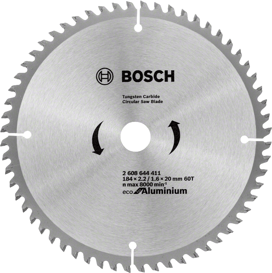 ECO line for Aluminum 184 x 20 x 2,2/1,4 mm, 60