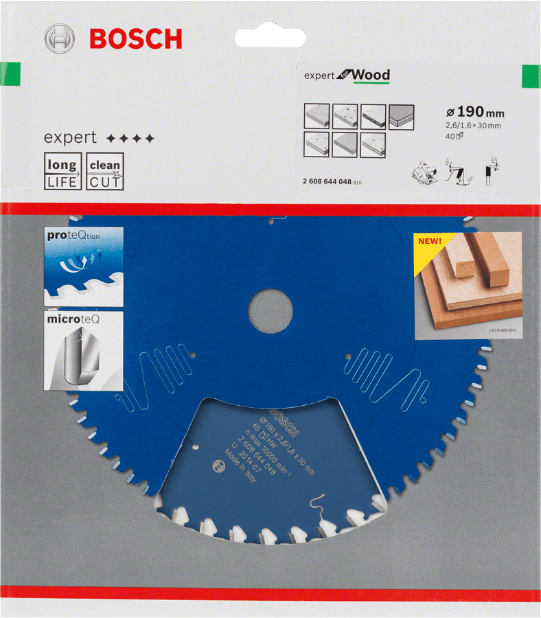 Expert for Wood 190 x 30 x 2,6 mm, 40