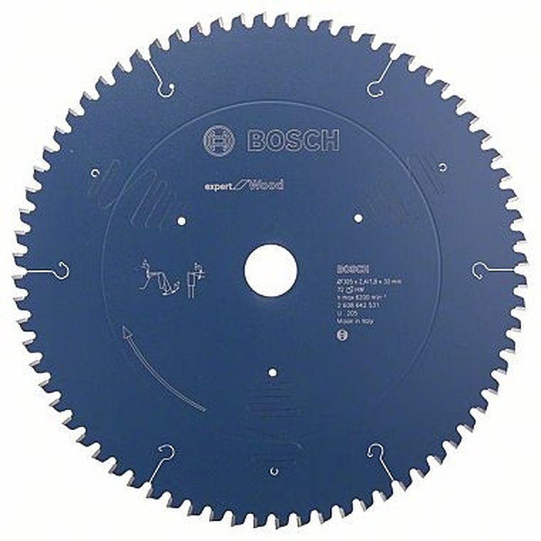 Expert for Wood 305 x 30 x 2,4 mm, 72