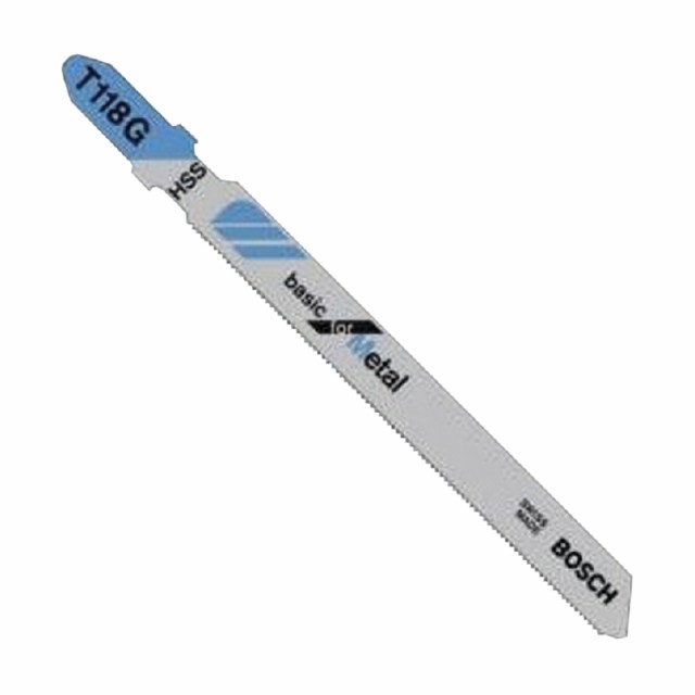 Jigsaw blade HSS T 118 G Basic for Metal, 5 Piece