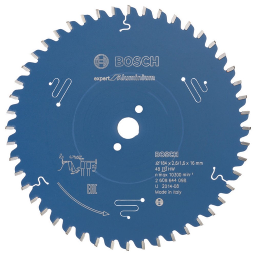 Expert for Aluminium 184 x 16 x 2,6 mm, 48