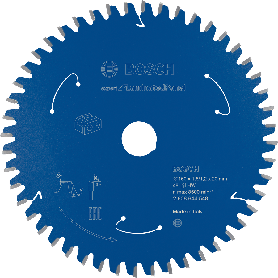 Expert for Laminated Panel CSB for GKS 18V C/Saw 160x20x48