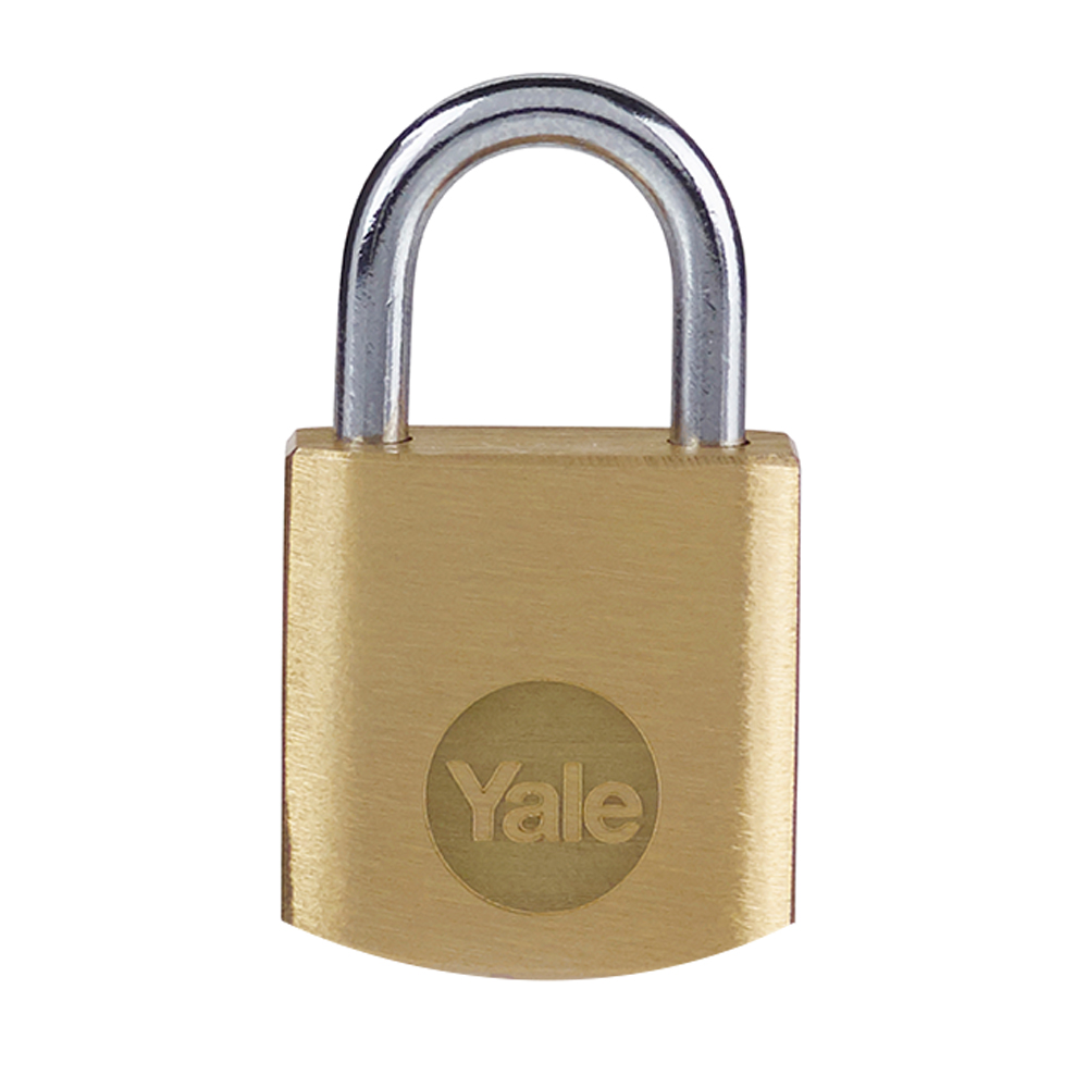 Yale 20mm Brass Padlock Pack 1