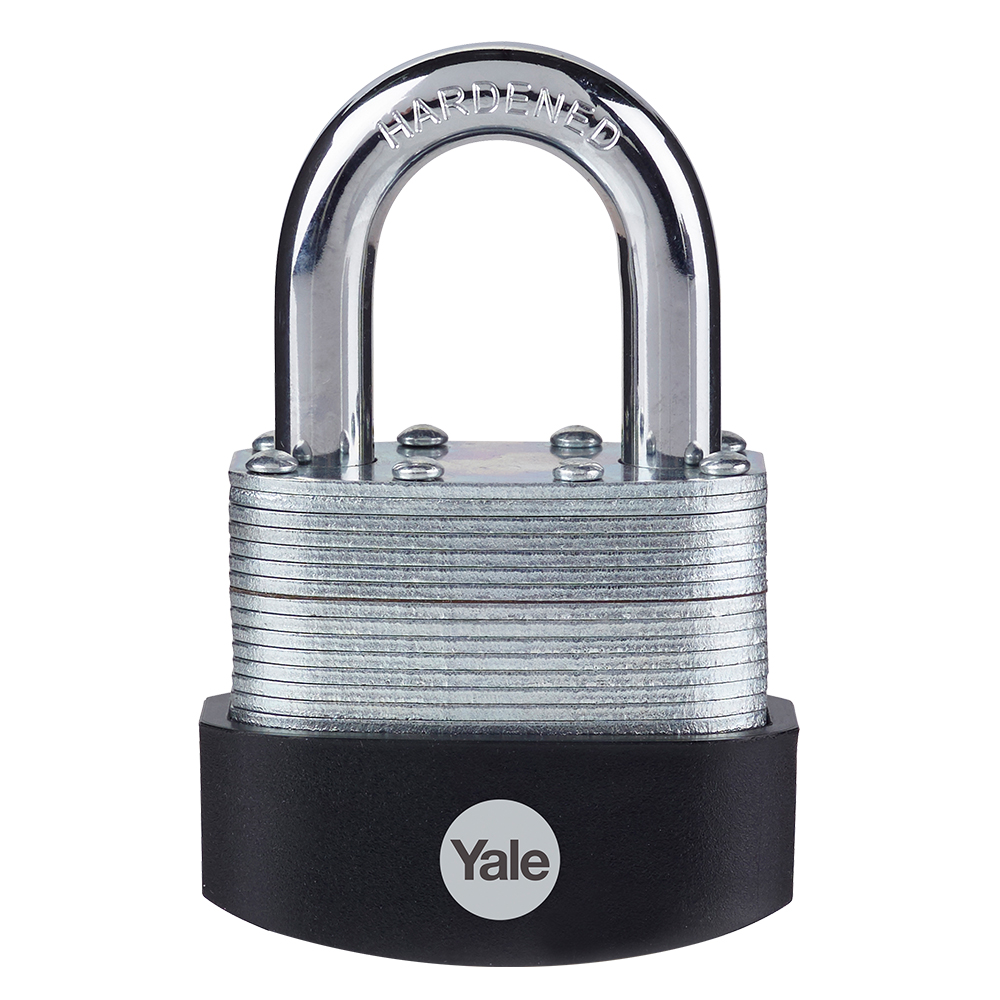 Yale 50mm Laminated padlock pack1