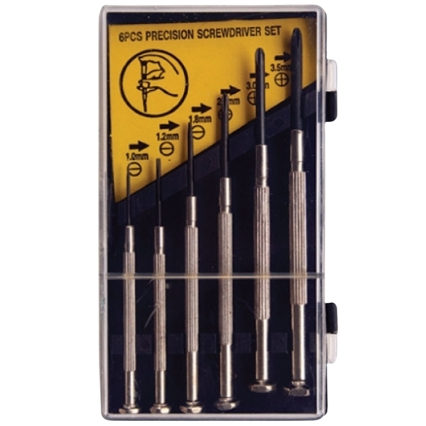 Qualitools – Screwdriver Set (Jewellers Precision) – (6 Pieces)