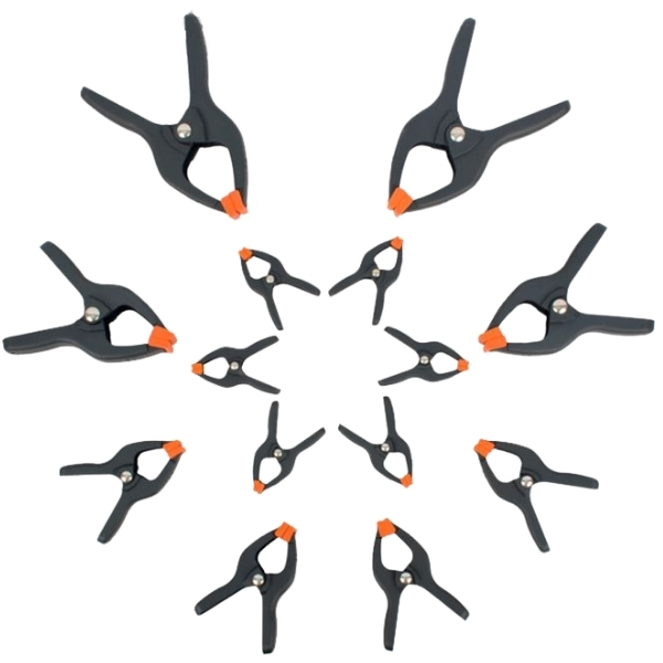 Pony Clamp – Spring Clamp Set – (14 Pieces)