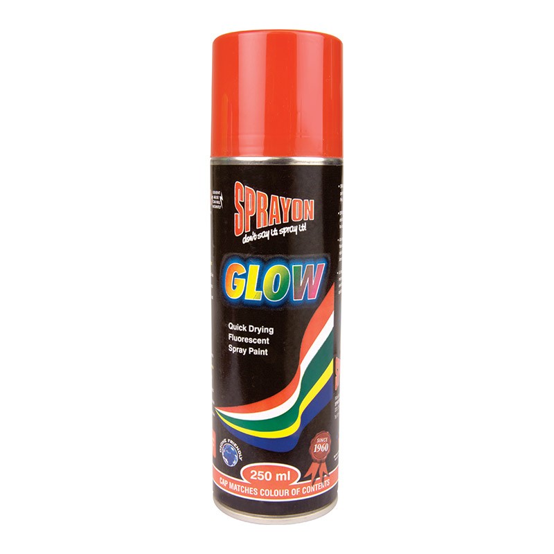 Sprayon Glow Red Spray Paint (300ml)