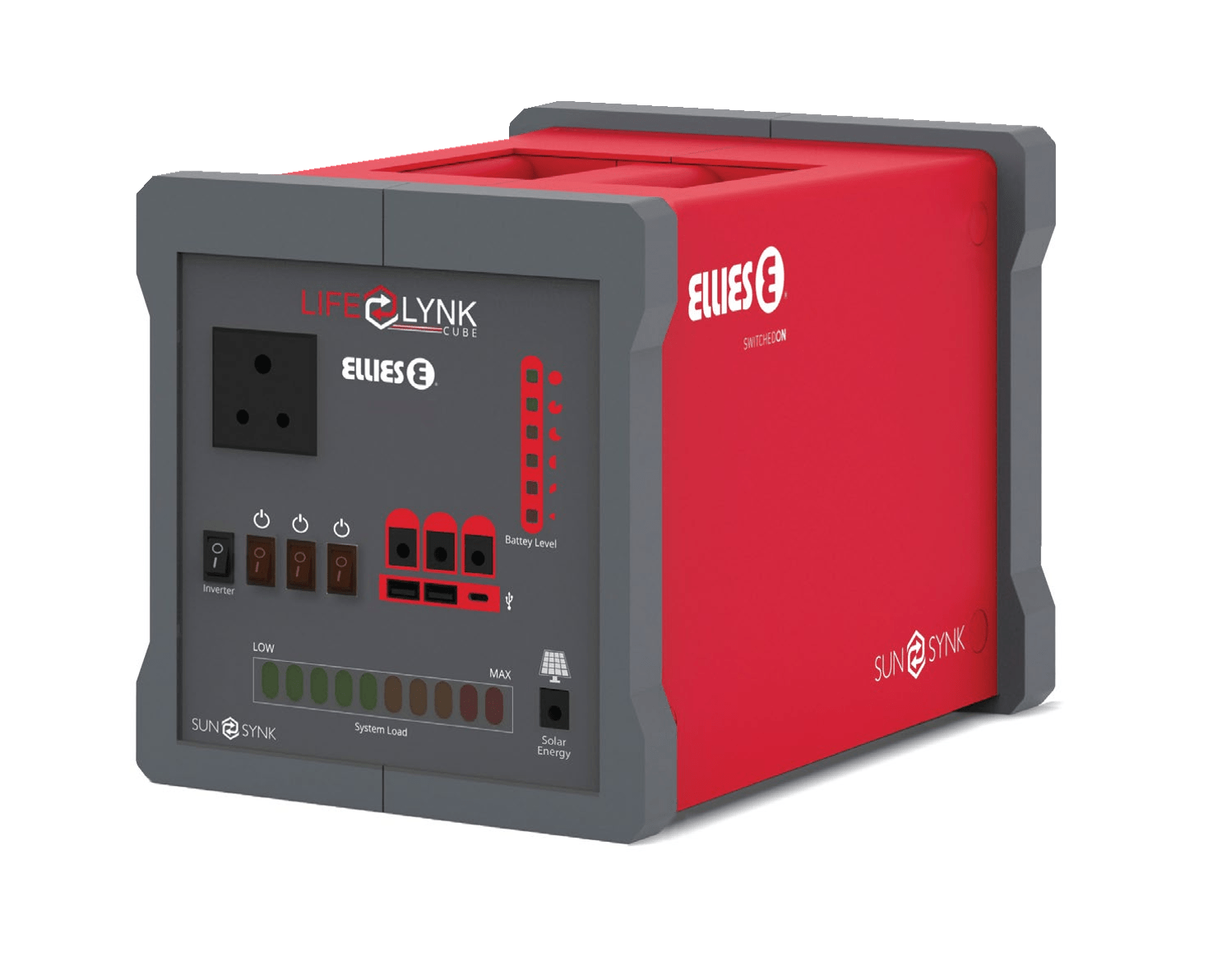 Ellies Cube 150Wh Mega Power Station LiFePO4 (Lithium Ion Phosphate Battery