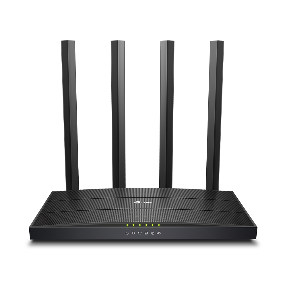 TP-Link Archer C6U AC1200 Dual Band WiFi Router With Gigabit LAN Ports