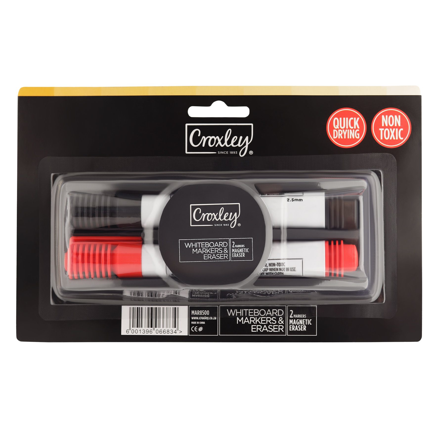 Croxley Magnetic Eraser and Marker set