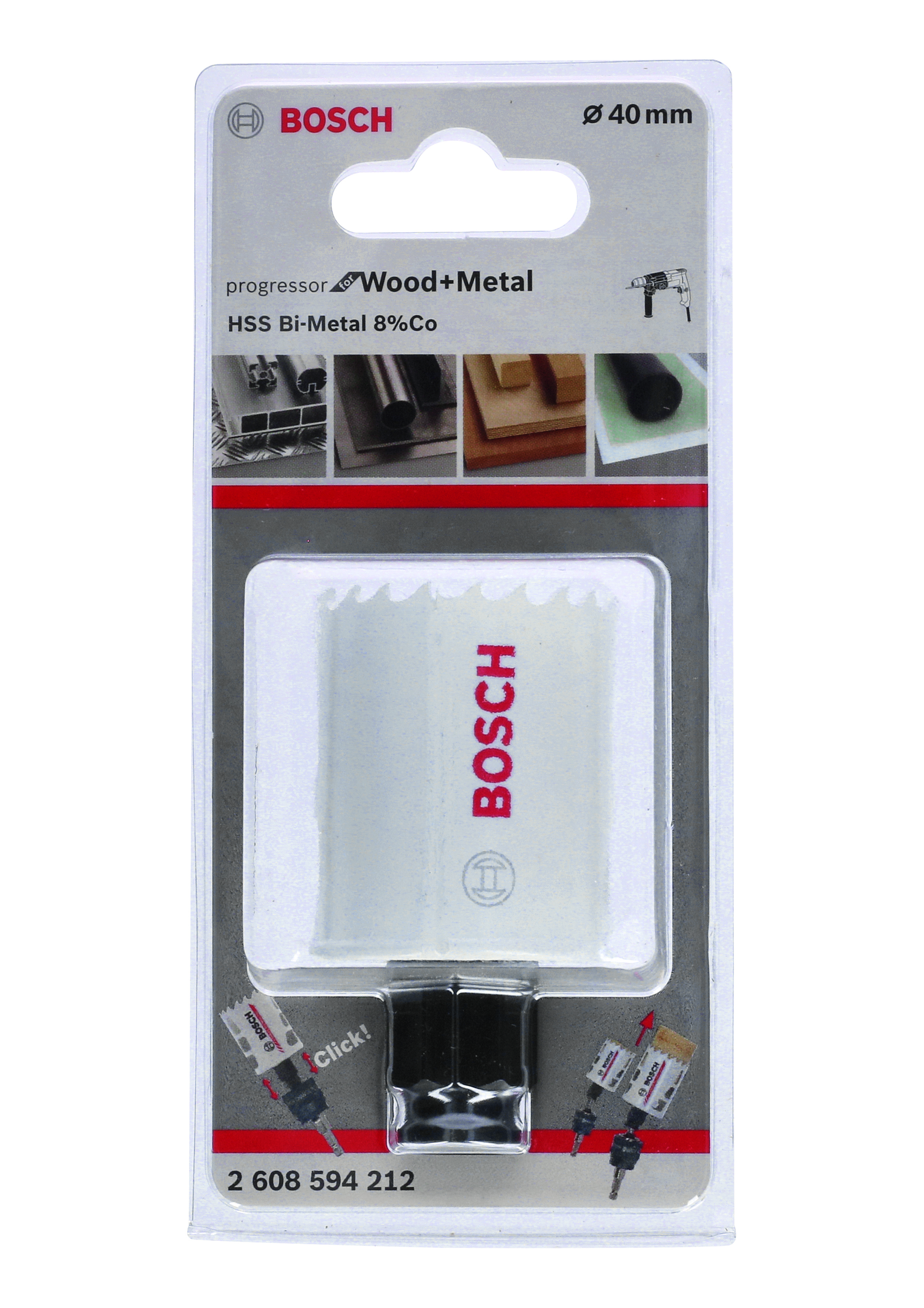 BiM Progressor For Wood & Metal 40mm