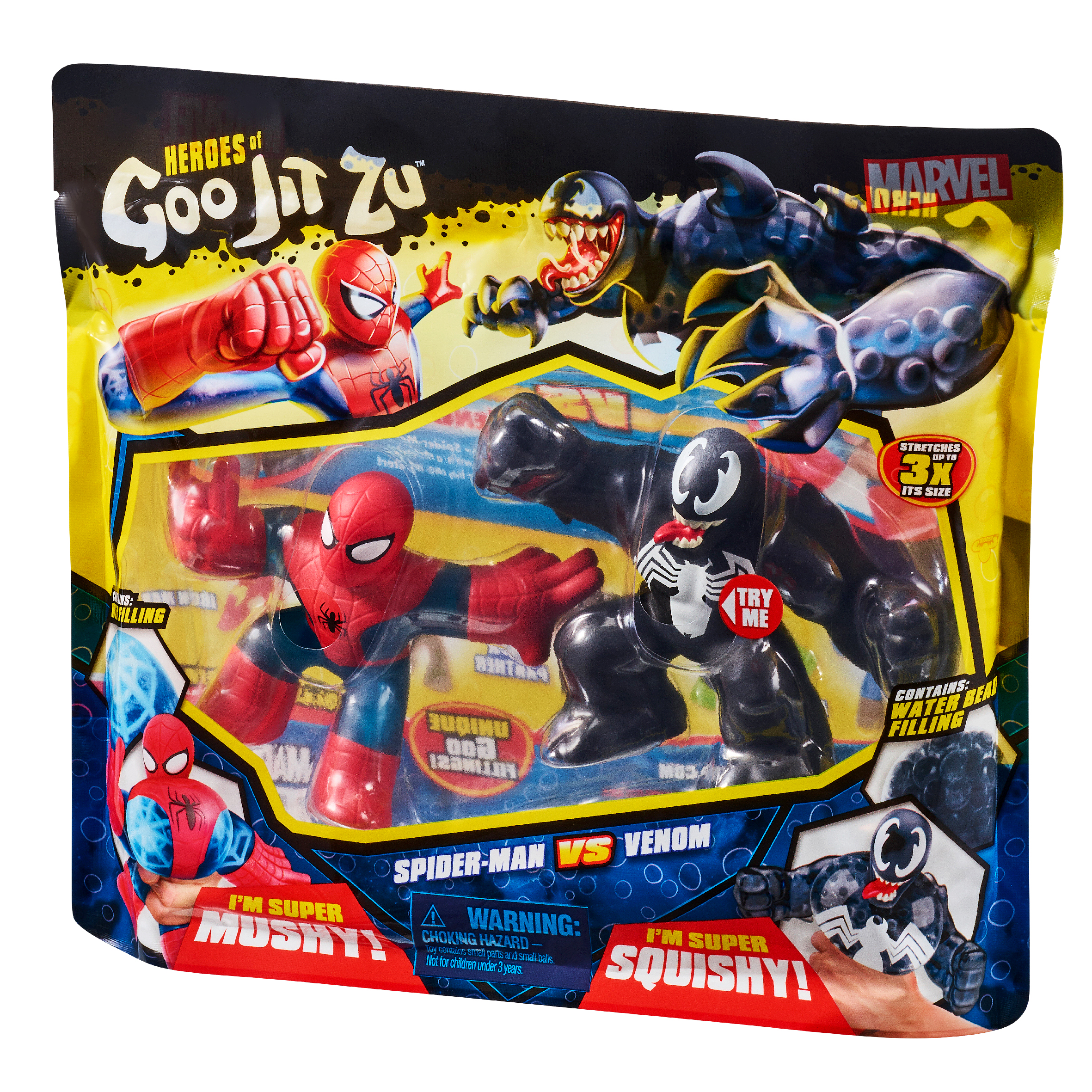Marvel Goo Jit Zu – Spiderman Versus Venom Pack