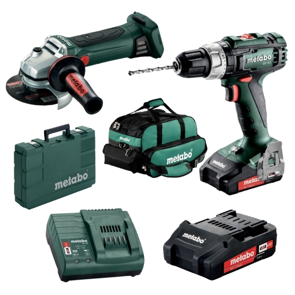 Metabo- Hammer Drill / Cordless Hammer Drill Mega Combo Kit (602317500)