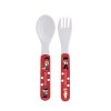 Home Classix Melamine “Little Peeps” Spoon & Fork Set 14cm Home Classix Melamine “Little Peeps” Spoon & Fork Set 14cm